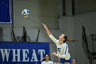 VB vs USCGA  Wheaton College Women's Volleyball vs U.S. Coast Guard Academy. - Photo by Keith Nordstrom : Wheaton, Volleyball